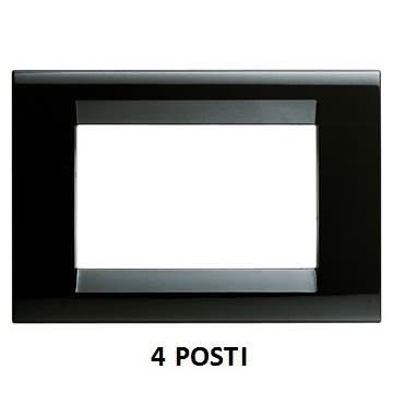 GEWISS - GEWGW32054 PLACCA 4M NERO TONER PLAYBUS