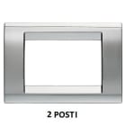 GEWISS - GEWGW32072 PLACCA 2M CROMO SOFT PLAYBUS