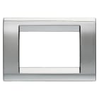 GEWISS - GEWGW32073 PLACCA 3M CROMO SOFT PLAYBUS