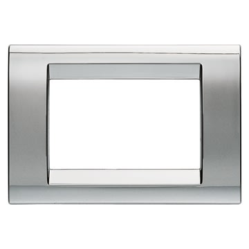 GEWISS - GEWGW32073 PLACCA 3M CROMO SOFT PLAYBUS