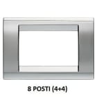 GEWISS - GEWGW32077 PLACCA 8M CROMO SOFT PLAYBUS