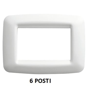 GEWISS - GEWGW32246 PLACCA 6M BIANCO NUVOLA PLAYBUS YOUNG