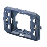 GEWISS - GEWGW32402 SUPPORTO IN MATERIALE ISOLANTE PER INSTALLAZIONE PLACCHE PLAYBUS/PLAYBUS YOUNG - 2 POSTI - BLU - PLAYBUS