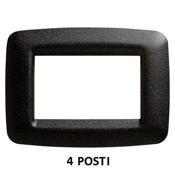 GEWISS - GEWGW32714 PLACCA 4M ARDESIA METALL.PLAYBUS YOUNG