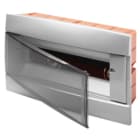 GEWISS - GEWGW40229VT CENTRALINO DA ARREDO - DA INCASSO - PREDISPOSTO PER ALLOGGIAMENTO MORSETTIERE - 330X218X25 - VERNICIATO TITANIO - 12 +1 MODULI