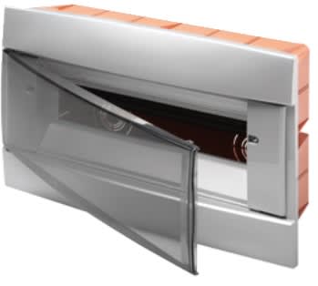 GEWISS - GEWGW40233VT CENTRALINO DA ARREDO - DA INCASSO - PREDISPOSTO PER ALLOGGIAMENTO MORSETTIERE - 330X338X28 - VERNICIATO TITANIO - 24 +2 MODULI