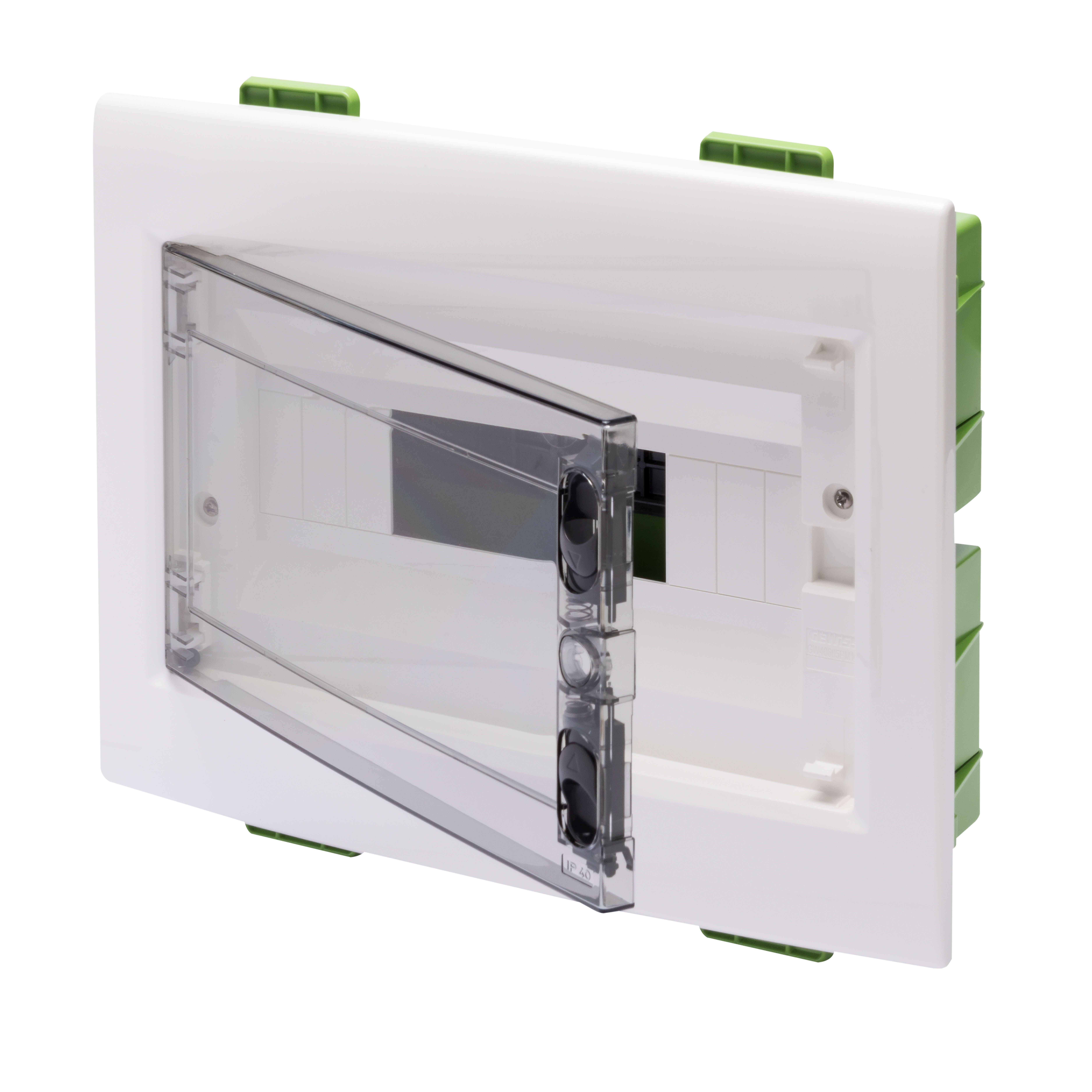 GEWISS - GEWGW40605PM CENTRALINO PM P.FUME 12M.IP40 GREEN