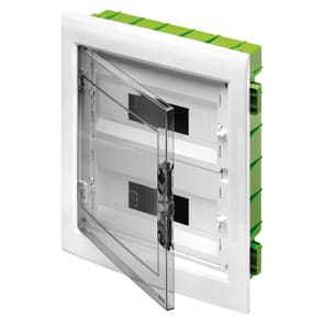 GEWISS - GEWGW40609PM QUADRO PM P.FUME 36M.(18X2) IP40 GREEN
