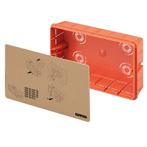GEWISS - GEWGW40677 FONDO RICAMBIO CENTRALINO INC.ARREDO 24M