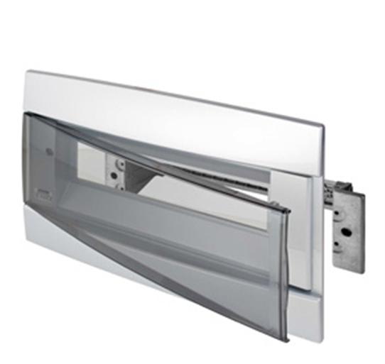 GEWISS - GEWGW41229TB FRONTALE CENTRALINO DA ARREDO PREDISPOSTI PER ALLOGGIAMENTO MORSETTIERA - BIANCO - 12+1 MODULI