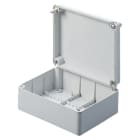 GEWISS - GEWGW44279 CASSETTA DI DERIVAZIONE CON COPERCHIO BASSO A VITE - IP56 - DIMENSIONI INTERNE 300X220X120 - PARETI LISCE - GWT960ºC - GRIGIO RAL 7035
