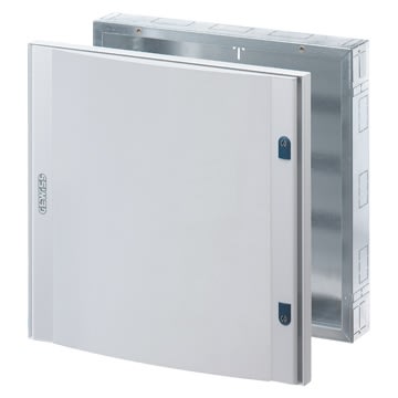 GEWISS - GEWGW47087 QUADRO CVX 160I - INCASSO - 600x600x105 - 96(24x4) MODULI - IP40 - PORTA PIENA IN LAMIERA - CON 2 SERRATURE- GRIGIO RAL 7035
