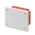 GEWISS - GEWGW48002 CASSETTA DI DERIVAZIONE E CONNESSIONE - PER PARETI IN MURATURA - DIMENSIONI 118X96X50 - COPERCHIO BIANCO RAL9016