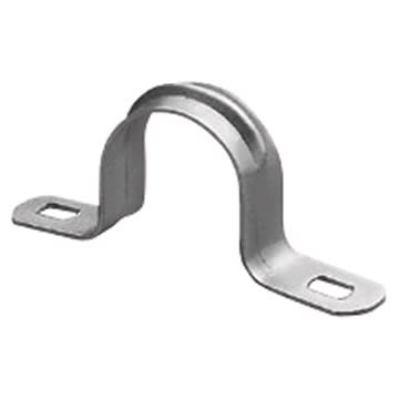 GEWISS - GEWGW50823 CAVALLOTTO IN ACCIAIO ZINCATO CON DUE FORI 7X4MM - DIAMETRO 14-15MM