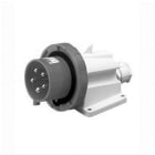 GEWISS - GEWGW60463 SPINA FISSA DA PARETE A 90° - IP67 - 3P+N+T 125A 480-500V 50/60HZ - NERO - 7H - CABLAGGIO A MANTELLO