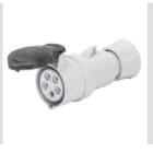GEWISS - GEWGW63055H PRESA MOBILE DIRITTA HP - IP66/IP67/IP68/IP69 - 3P+N+T 63A 480-500V 50/60HZ - NERO - 7H - CABLAGGIO A MANTELLO