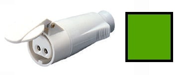 GEWISS - GEWGW62079 PRESA MOB.PROT.2P 32A 24/42V 11H