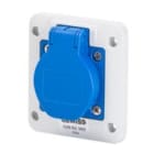 GEWISS - GEWGW62392 PRESA SCHUKO IP54 CON FLANGIA