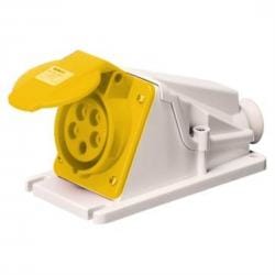 GEWISS - GEWGW62485 PRESA FISSA 90 PAR.PR.2P+T 32A 110V 4H