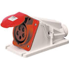GEWISS - GEWGW62482 PRESA FISSA 90°PAR.PR.3P+N+T 16A 400V 6H