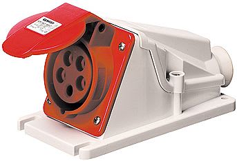 GEWISS - GEWGW62493 PRESA FISSA 90 PAR.PR.3P+N+T 32A 400V 6H