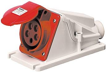 GEWISS - GEWGW62480 PRESA FISSA 90 PAR.PR.2P+T 16A 400V 9H