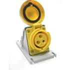 GEWISS - GEWGW63521 PRESA FISSA 90 PAR.ST.3P+N+T 63A 110V 4H