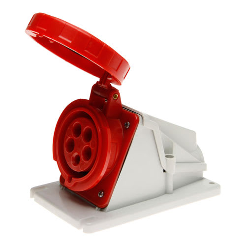 GEWISS - GEWGW62515 PRESA FISSA 90°PAR.ST.3P+T 32A 400V 6H