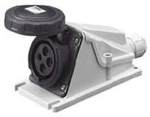 GEWISS - GEWGW62506 PRESA FISSA 90 PAR.ST.3P+T 16A 500V 7H