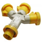 GEWISS - GEWGW64022 MOLTIPL.ST.3U 2P+T 16A 110V 4H