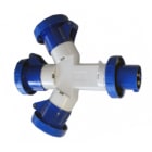 GEWISS - GEWGW64024 MOLTIPL.ST.3U 2P+T 16A 230V 6H