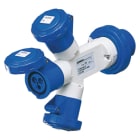 GEWISS - GEWGW64063 AD.ST.3P+N+T 32A 400V 2P+T/3P+T/3P+N+T