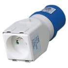 GEWISS - GEWGW64212 ADAT.IC 2P+T 16A 230V 1X2P+T BIV.P30-17