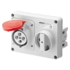 GEWISS - GEWGW66119 PRESA BL.OR.S.F.3P+T 32A 400V 6H SBF
