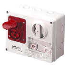 GEWISS - GEWGW66041 PRESA BL.OR.C.F.3P+T 32A 400V 6H CBF