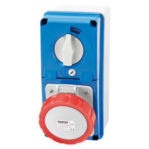 GEWISS - GEWGW66230N PR.BL IP67 C.F.3P+T 16A 400V 6H CBF