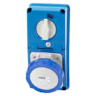 GEWISS - GEWGW66326N PR.BL IP67 S.F.2P+T 16A 230V 6H CBF