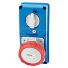 GEWISS - GEWGW66341N PR.BL IP67 S.F.3P+T 32A 400V 6H CBF