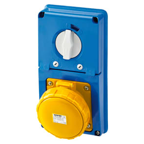 GEWISS - GEWGW66346N PR.BL IP67 S.F.3P+T 63A 110V 4H CBF