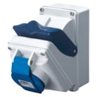 GEWISS - GEWGW66427 COMBIBLOC S.F.IP44 3P+T 16A 230V 9H