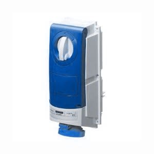 GEWISS - GEWGW66538 PRESA FISSA INTERBLOCCATA VERTICALE - SENZA FONDO - SENZA BASE PORTAFUSIBILI - IMPIEGHI GRAVOSI - 2P+T 16A 200 - 250V - 50/60HZ 6H - IP66