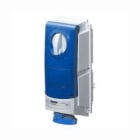 GEWISS - GEWGW66538 PRESA FISSA INTERBLOCCATA VERTICALE - SENZA FONDO - SENZA BASE PORTAFUSIBILI - IMPIEGHI GRAVOSI - 2P+T 16A 200 - 250V - 50/60HZ 6H - IP66