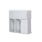 GEWISS - GEWGW66694 BASE MODULARE 3 PRESE BL.16/32A SBF IP55