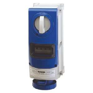 GEWISS - GEWGW66845 PRESA BL.IP66 S.F.3P+N+T 32A 500V 7H A.M