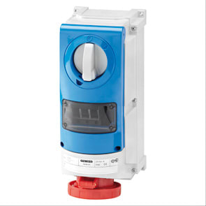 GEWISS - GEWGW66850 PRESA BL.IP66 C.F.2P+T 63A 230V 6H CBF