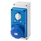 GEWISS - GEWGW67250N PR.BL IP67 C.F.3P+N+T 63A 230V 9H CBF