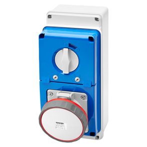 GEWISS - GEWGW67255N PR.BL IP67 C.F.3P+N+T 63A 500V 7H CBF