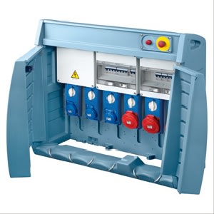 GEWISS - GEWGW68471 Q-BOX6 ASC SP3F 6PR.SBF 33 KW EM