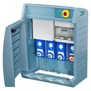GEWISS - GEWGW68564F Q-BOX4 ASC MO3F 4 PR.CBF 17 KW EM