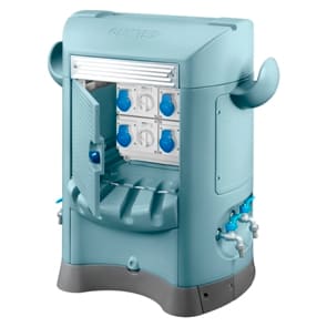 GEWISS - GEWGW68802A QMC125B 2 2P+T 16A 2 3P+N+T16A IP44 AZZ